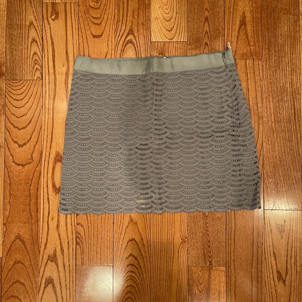 JCrew Scallop Lace Skirt